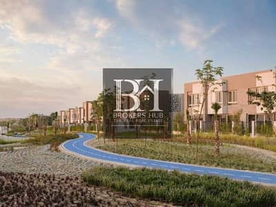 Townhouse corner Prime location for sale  6th of October / Badya Palm Hills Compound