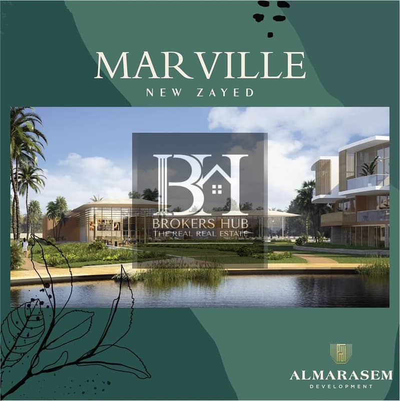 Best price finished  Apartment for sale in Marville landscape view New Zayed from Marasem 0