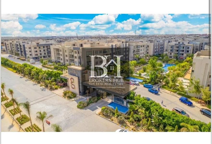 Apartment with garden Prime view for sale Galleria moon valley New Cairo 0