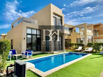 فيلا للبيع من اوراسكوم بالقرب من النادى الاهلى فى الشيخ زايد  A villa for sale by Orascom near Al Ahly Club in Sheikh Zayed.