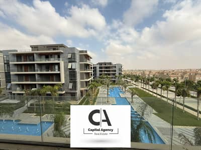 Ready to move Apartment for sale ground floor with a garden in the Fifth Settlement in El Patio Oro Compound - La Vista | 23% cash discount