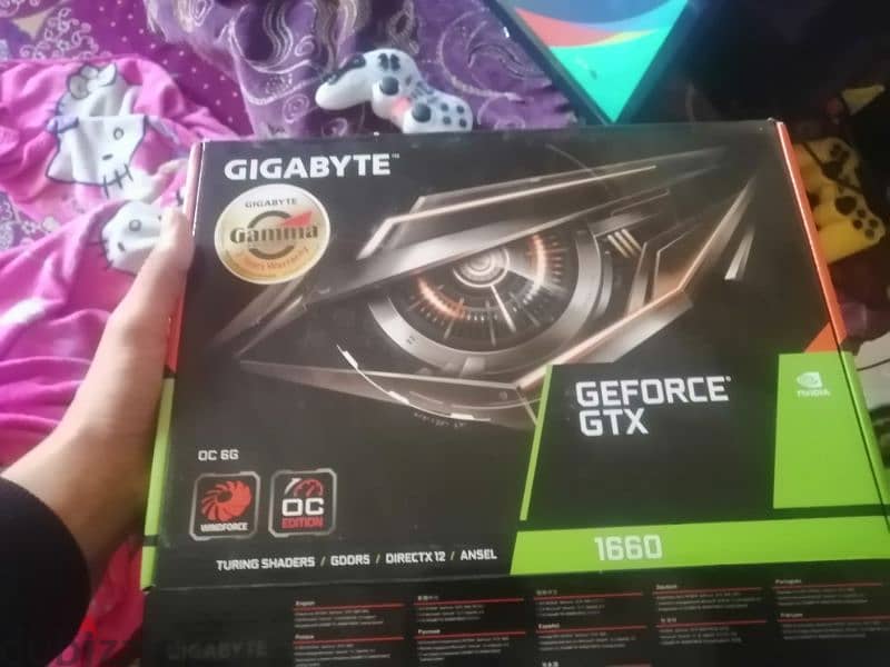 تجميعة Pc بكارت شاشة Geforce gtx 1660 oc 6gb 1