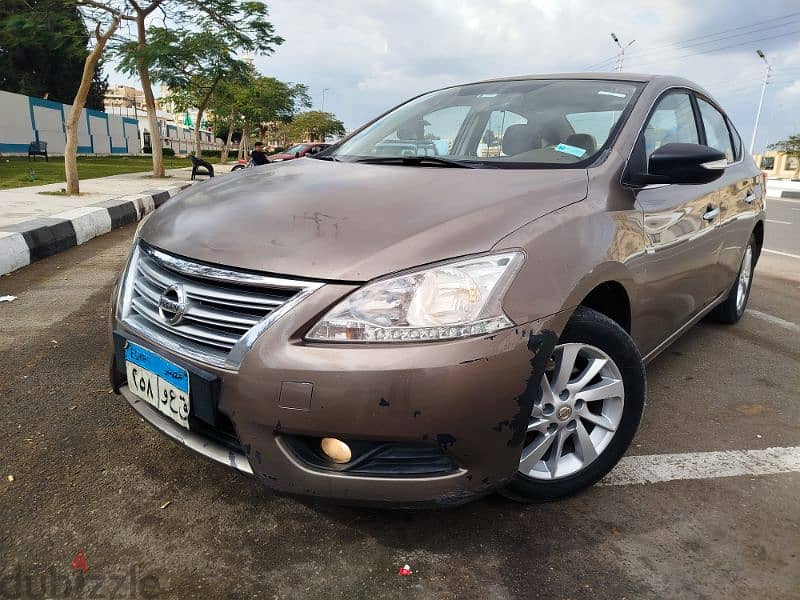 نيسان سنترا 2017 اعلى فئة فبريكة بالكامل Nissan Sentra 2017 0