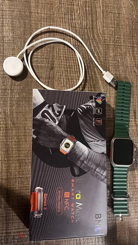 apple watch ultra BMLاستعمال خفيف جدا  اقل من شهر 1