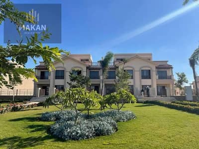 Villa for sale in Madinaty, model F3, wide garden view and stream