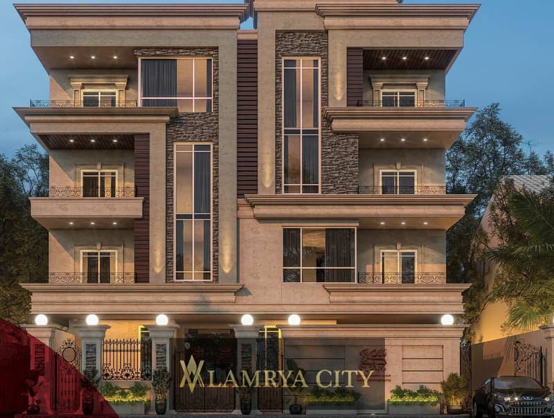 Invest your money in an apartment 142 apartments for sale in Beit Al Watan, Fifth Settlement, with a down payment of 608 thousand and installments up 0