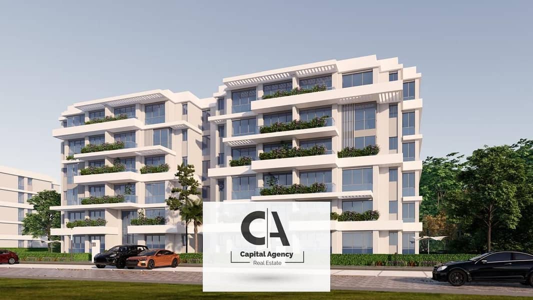 Own an 81-meter apartment in the heart of the Fifth Settlement with no down payment & the longest payment period in Blue Tree Compound_Prime Location 0