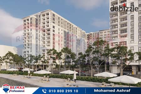 Your apartment in Marouj Compound with a direct open view of the club and with the best installment plan for 6 years with a 10% down payment