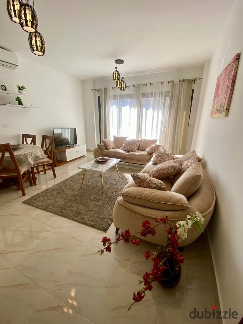 First residence apartment with hotel furniture in the newest area of Madinaty, B15. 0