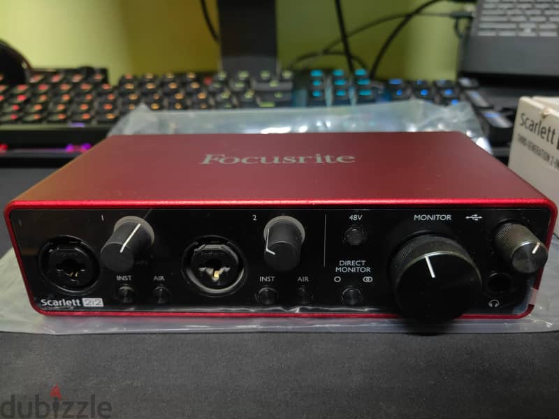 Focusrite Scarlett 2i2 3rd gen | فوكسرايت سكارليت 2i2 الجيل الثالث 1