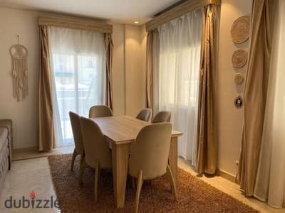 Pool View amazing apartment . . Boulevard EMAAR Mivida (Fully Furnished) long terms . . beside The AUC شقه مفروشة بكمبوند ميفيدا اعمار