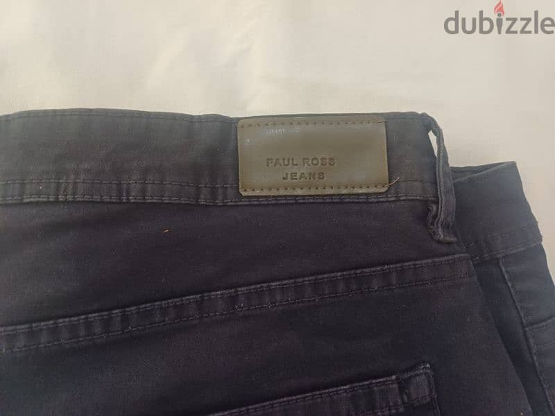 بنطلون جينز ازرق مقاس ٤٢  trouser jeans blue pant 42 2