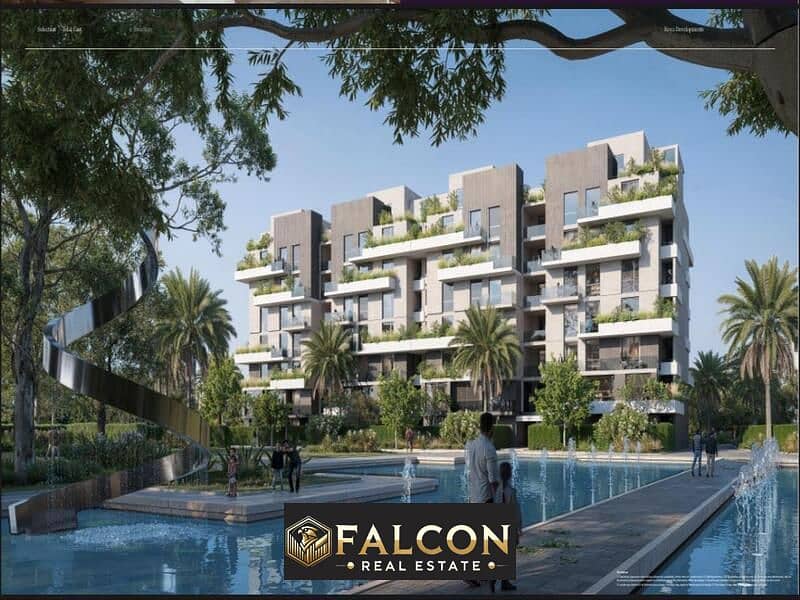 Villa for sale in Abu Dhabi, landscape, without down payment and in installments up to 10 years, next to Hyde Park, in the heart of New Cairo 0