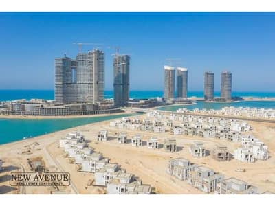 Studio - 1 bedroom - Direct on Lagoon - Fully finished - in The Gate AlAlamin - north coast