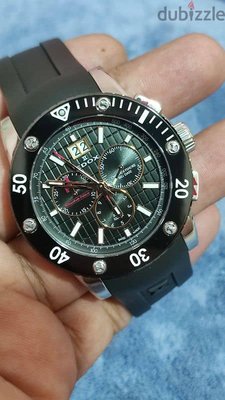 EDOX Class One Chrono Offshore Big Date Men's Quartz Watch 1