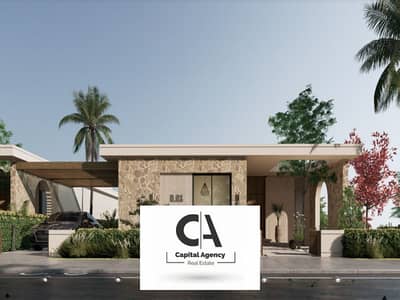 Installments over 12 years fully finished chalet for sale sea view With a distinctive area in Summer Village North Coast | Developer: Al Ahly Sabbour