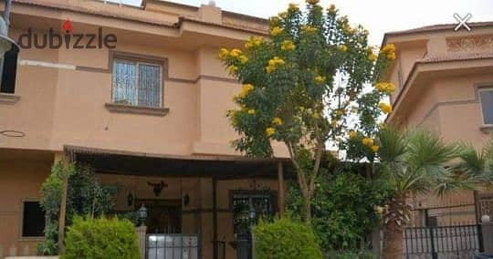 توين 400م بالتكييفات للبيع كمبوند مون فالي 1 القاهرة الجديدة  Twinhouse for sale Moon Valley