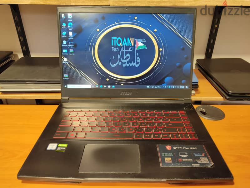 msi core i7 جيل تاسع+ nvidia gtx 1660ti 6gb+120hz 1