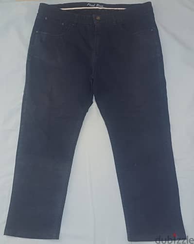 بنطلون جينز ازرق مقاس ٤٢  trouser jeans blue pant 42