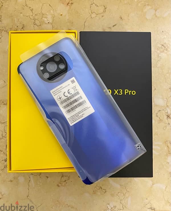 جهاز poco x3 pro بحالت الزيرو 0