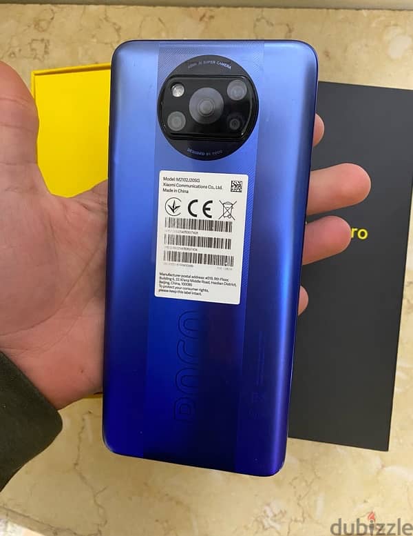 جهاز poco x3 pro بحالت الزيرو 1