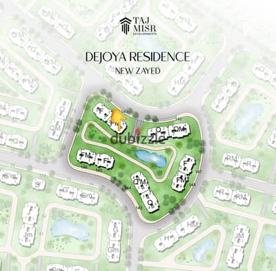 Apartment 131m for sale in Dejoya Residence New Zayed with installments up to 10 years and 5% down payment.