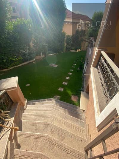 ground floor Apartment fully furnished and fully finished 240m for rent in hayat heights new cairo