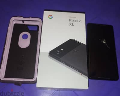 هاتف جوجل بكسل 2 اكس ال  Google pixel 2XL  يحتاج تغيير شاشة فقط