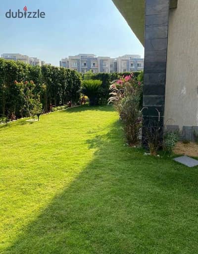 Apartment 170 sqm + 60 sqm garden (immediate delivery) in Galleria Moon Valley for sale in installments over 10 years in a compound on 90th Street in