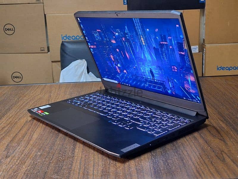 لابتوب Lenovo ideapad gaming 3 Ryzen 7 4800H GTX 1650 4G 2