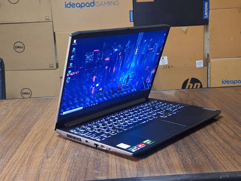 لابتوب Lenovo ideapad gaming 3 Ryzen 7 4800H GTX 1650 4G 3