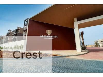 Apartment with Garden for sale 188m fully finished with AC'S, view villas, Delivery one year, down payment and installments in Fifth Square El MARASM