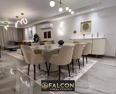 Finished Luxurious apartment for sale in with the largest developer in Valore Sheraton Heliopolis in front of City Center Mall