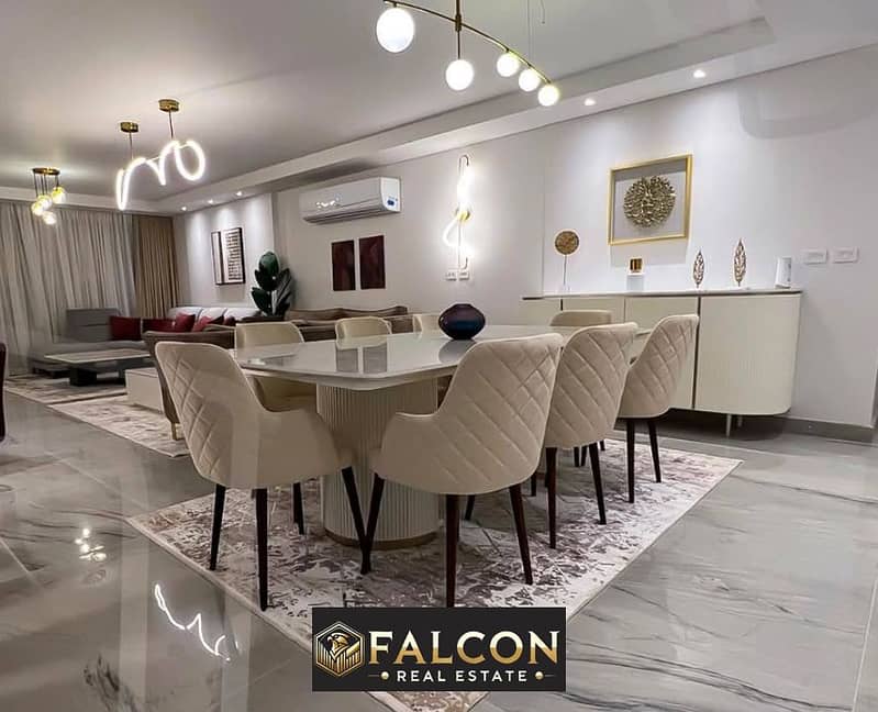 Finished Luxurious apartment for sale in with the largest developer in Valore Sheraton Heliopolis in front of City Center Mall 0