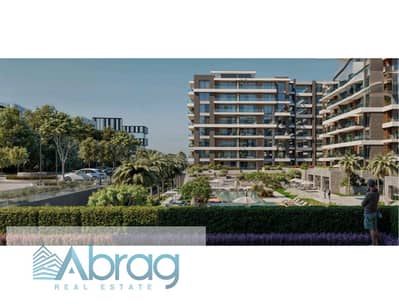 For sale apartment with garden in installments in the Sixth Settlement in Patio Vida Compound