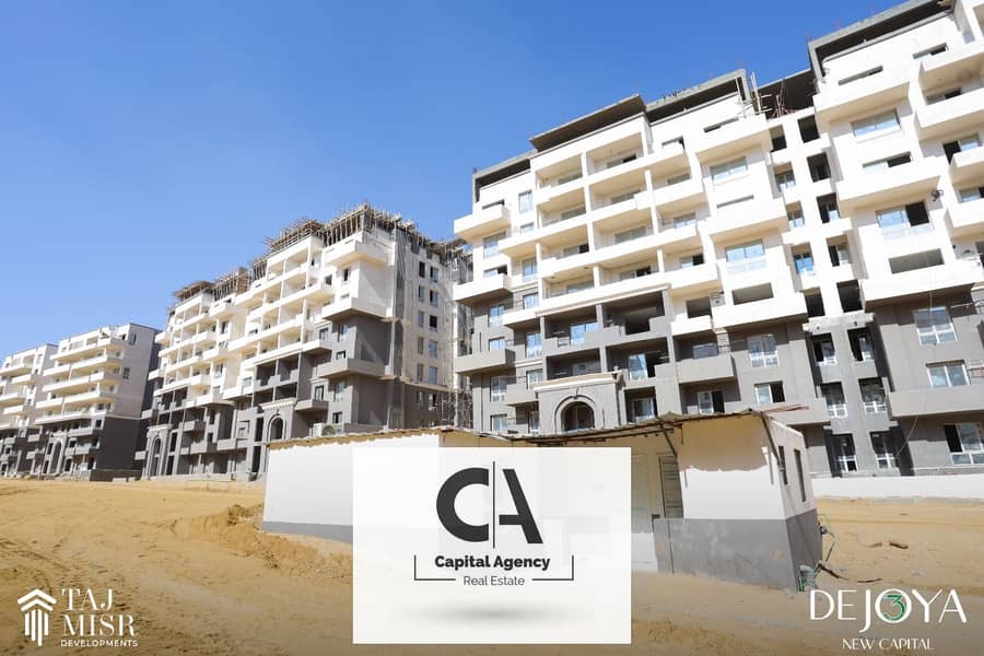 Own a 3-bedroom apartment with a 5% down payment in the New Administrative Capital, next to the New University_ Prime Location_ in Tag Misr_De Joya 0