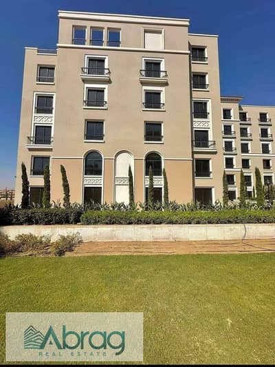 For sale, 164 sqm apartment, completed in installments, finished with air conditioners, immediate receipt installment, Village West, Durrat Sheikh Zay