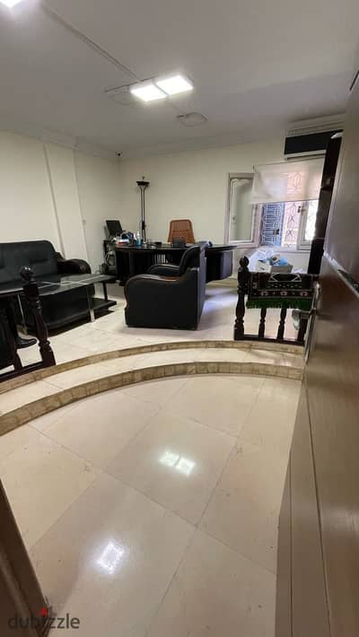 Office for rent, fully furnished, air-conditioned, ground floor, private entrance, Sheraton Airport Residences, Heliopolis