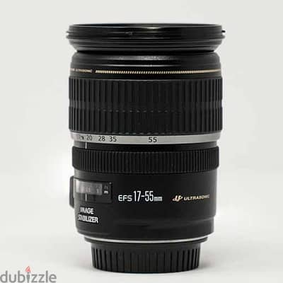 عدسه كانون احترافيه Canon EF-S 17-55mm f/2.8 USM Lens made in japan