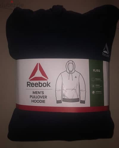 Reebok MEN SMALL LOGO FLEECE HOODIE