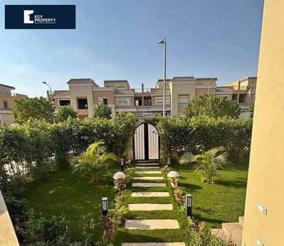 Hot Deal! Villa Townhouse for Sale with A Special Price and Prime Location In Sarai New Cairo With Installments for 6 years