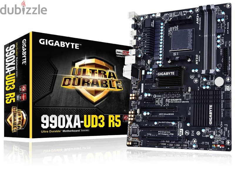 Gigabyte 990XA-UD3 R5 + amd fx-8350 + 16 GB RAM + GTX 1050TI 2