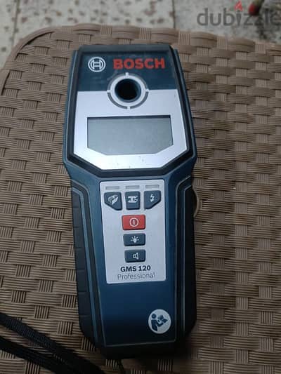 جهاز Bosch gms 120 للكشف عن المعادن والاخشاب و الاسلاك الكهربائيه