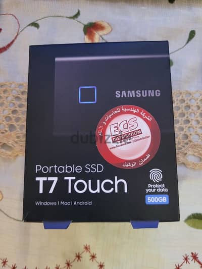 Samsung T7 touch هارد ديسك خارجى ببصمة