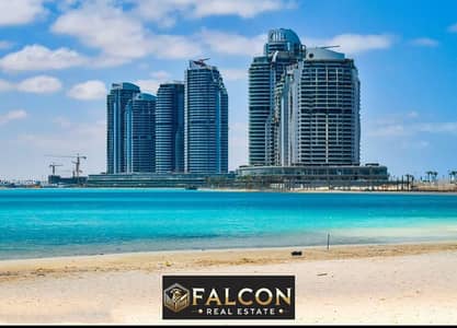 Apartment 180 sqm  With a Panoramic View On the Sea and Lagoon in New Alamein Towers From City Edge