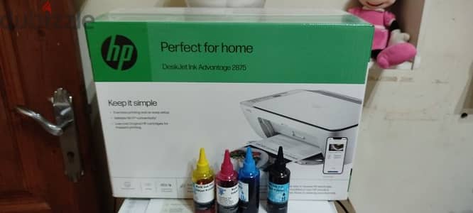 الوان واسود وابيض hp desk jet ink 2800