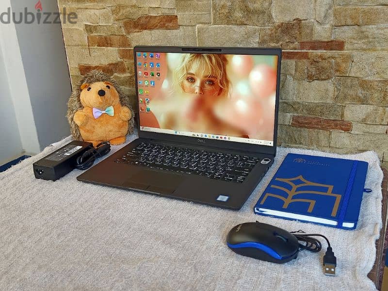 أشيك لابتوب تاتش Core I7 الجيل الثامن Dell FHD ips 14" | بكل مشتملاتة 0