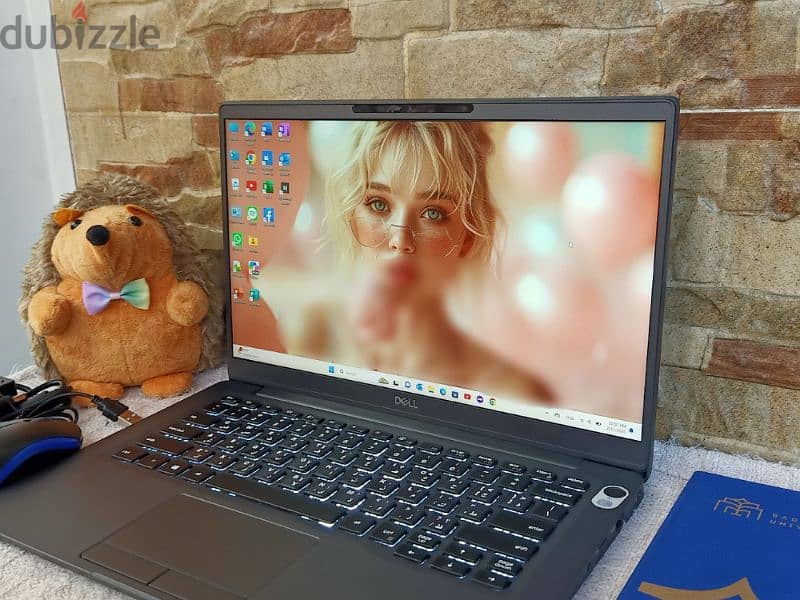 أشيك لابتوب تاتش Core I7 الجيل الثامن Dell FHD ips 14" | بكل مشتملاتة 3