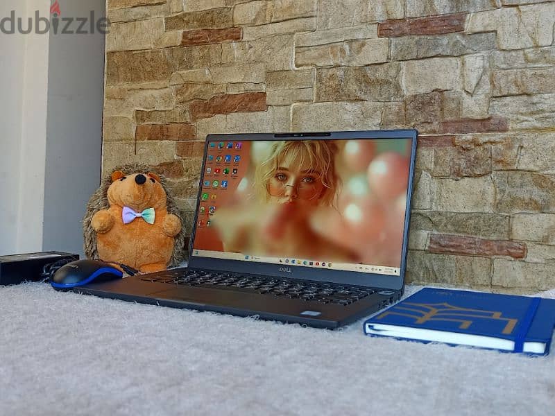 أشيك لابتوب تاتش Core I7 الجيل الثامن Dell FHD ips 14" | بكل مشتملاتة 8