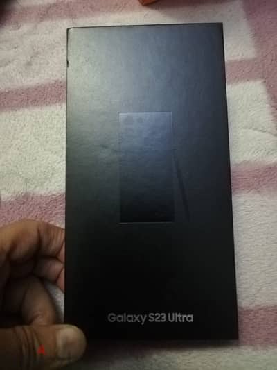 Samsung S23 ultra imported from uae new with the box